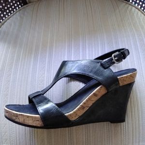 Aerosole  Cork Wedge Sandals